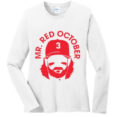 Mr Red October Ladies Long Sleeve Shirt