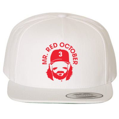 Mr Red October Wool Snapback Cap