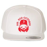 Mr Red October Wool Snapback Cap