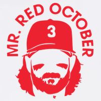 Mr Red October Wool Snapback Cap
