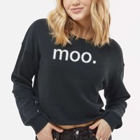Mostly Running On Empty Multiple Sclerosis Warrior Cropped Pullover Crew