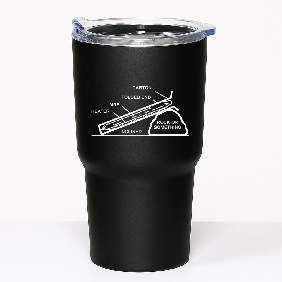 Mre Rock Or Something Military Humor Tumbler