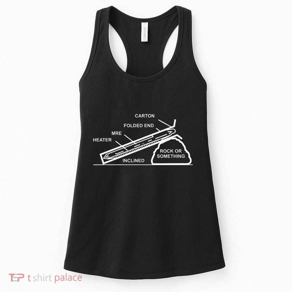 Mre Rock Or Something Military Humor Womens Tank Top