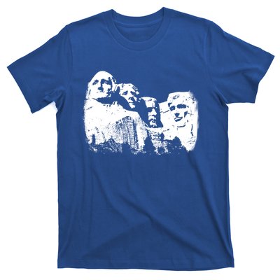 Mount Rushmore Presidents Sculpture Funny Gift T-Shirt