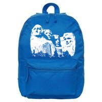 Mount Rushmore Presidents Sculpture Funny Gift 16 in Basic Backpack
