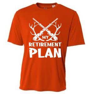 My Retiret Plan Hunter Great Gift Cooling Performance Crew T-Shirt