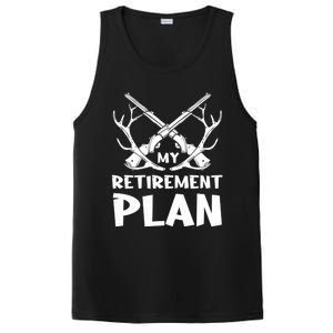 My Retiret Plan Hunter Great Gift PosiCharge Competitor Tank