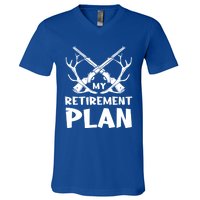 My Retiret Plan Hunter Great Gift V-Neck T-Shirt