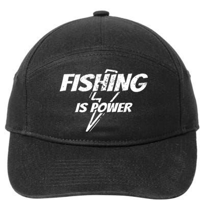 My Retirement Plan Fishing Funny Fisherman Gift Party 7-Panel Snapback Hat