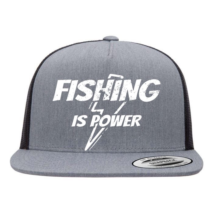 My Retirement Plan Fishing Funny Fisherman Gift Party Flat Bill Trucker Hat