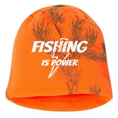 My Retirement Plan Fishing Funny Fisherman Gift Party Kati - Camo Knit Beanie