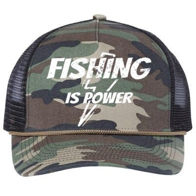 My Retirement Plan Fishing Funny Fisherman Gift Party Retro Rope Trucker Hat Cap