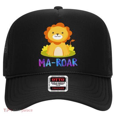 Ma Roa Pesach Jewish Holiday Seder Passover Lion High Crown Mesh Back Trucker Hat