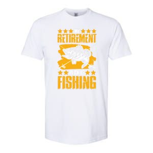 My Retiret Plan Is Fishing Funny Fishing Great Gift Softstyle CVC T-Shirt