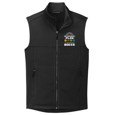 My Retirement Plan Bocce Ball Player Grandpa Bocce Collective Smooth Fleece Vest