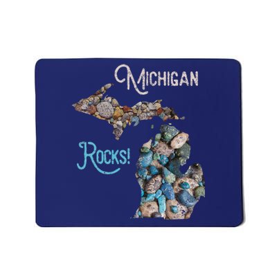 Michigan Rocks Petoskey Stone Hunting Great Lakes State Mousepad