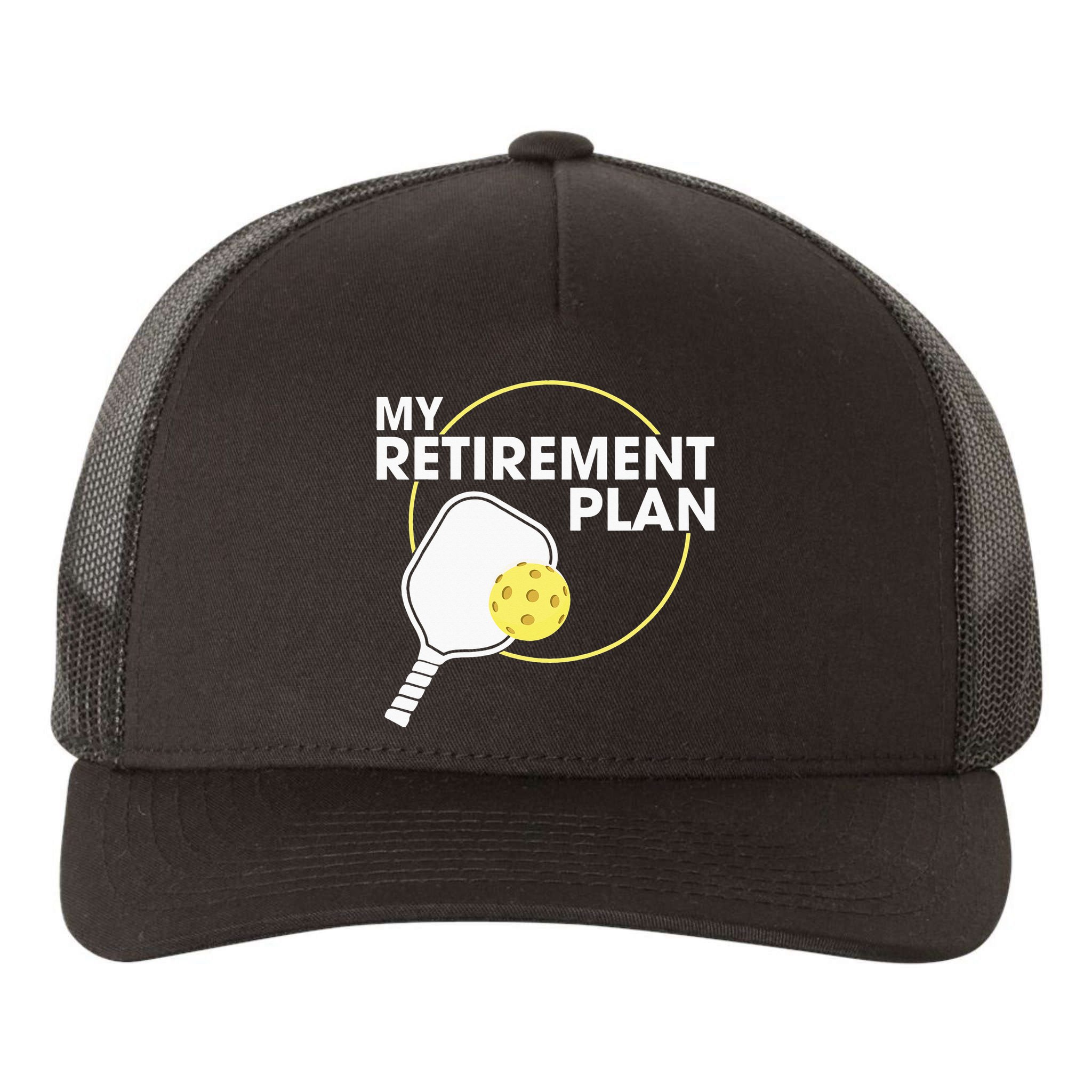 My Retirement Plan Funny Pickleball Lover Yupoong Adult 5-Panel Trucker Hat