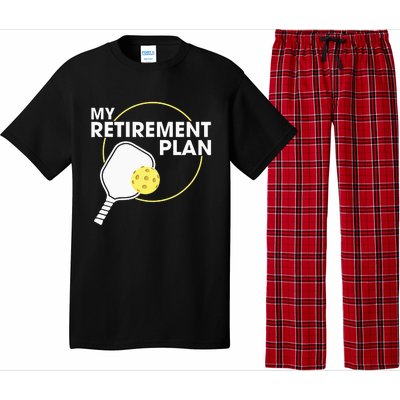 My Retirement Plan Funny Pickleball Lover Pajama Set