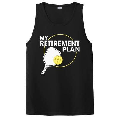 My Retirement Plan Funny Pickleball Lover PosiCharge Competitor Tank