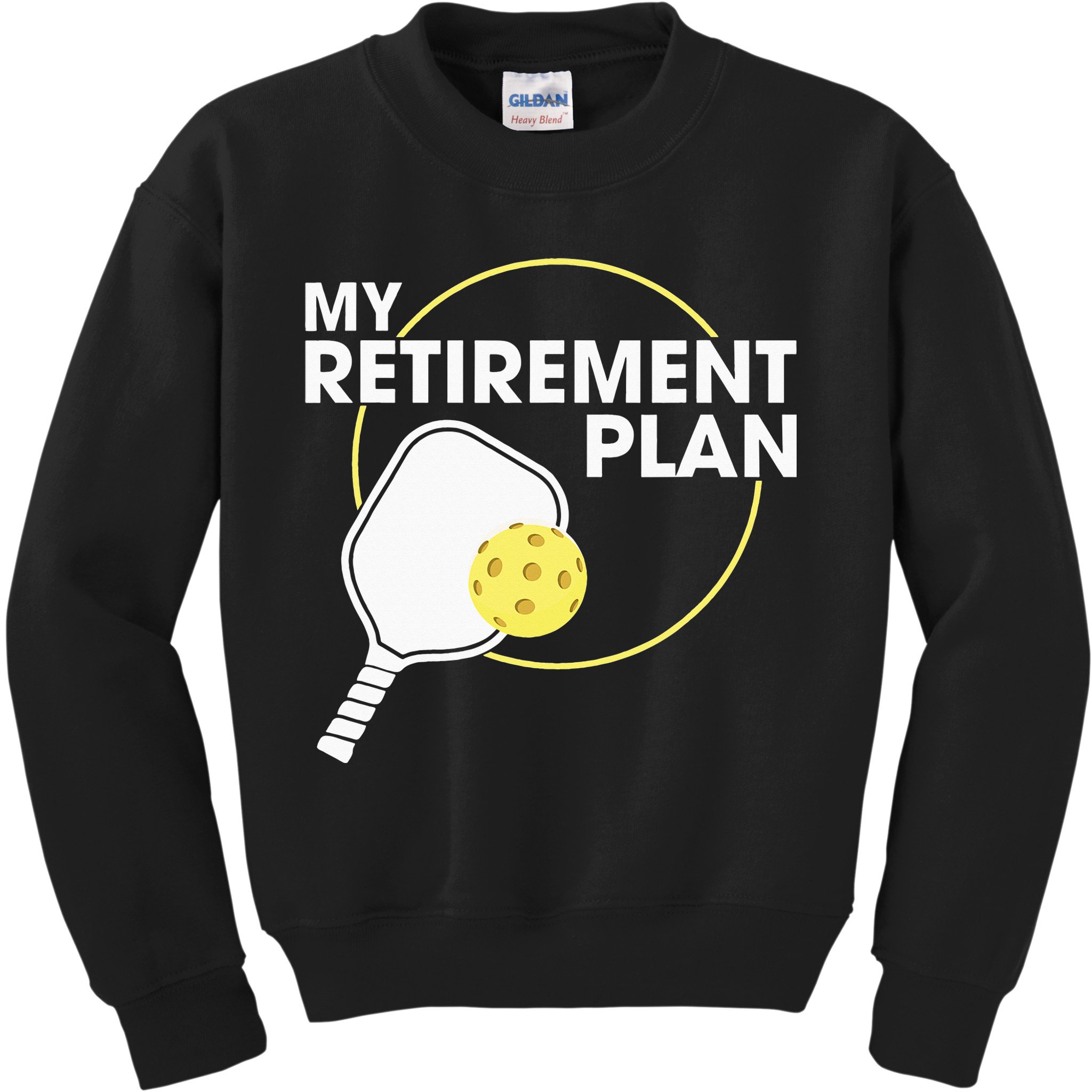 My Retirement Plan Funny Pickleball Lover Kids Sweatshirt