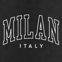 Milan Retro Preppy Italy Souvenir 7 Panel Mesh Trucker Snapback Hat