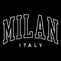 Milan Retro Preppy Italy Souvenir Women's Crop Top Tee
