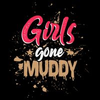 Mud Run Princess Girl Gone Muddy Team Girl ATV 16 in Basic Backpack
