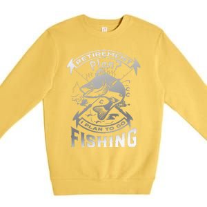 My Retirement Plan Is Going Fishing Premium Crewneck Sweatshirt