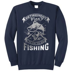 My Retirement Plan Is Going Fishing Sweatshirt