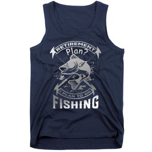 My Retirement Plan Is Going Fishing Tank Top