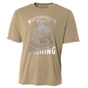 My Retirement Plan Is Going Fishing Cooling Performance Crew T-Shirt