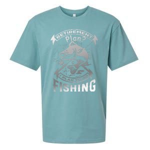 My Retirement Plan Is Going Fishing Sueded Cloud Jersey T-Shirt