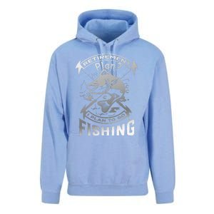 My Retirement Plan Is Going Fishing Unisex Surf Hoodie