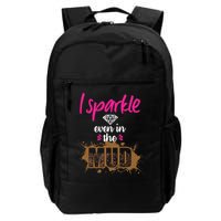 Mud Run Princess I Sparkle Even in Mud Team Girl ATV Gifts Backpack
