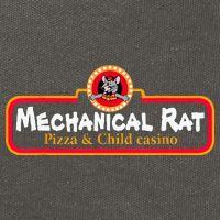 Mechanical Rat Pizza & Child Casino Cotton Canvas Backpack