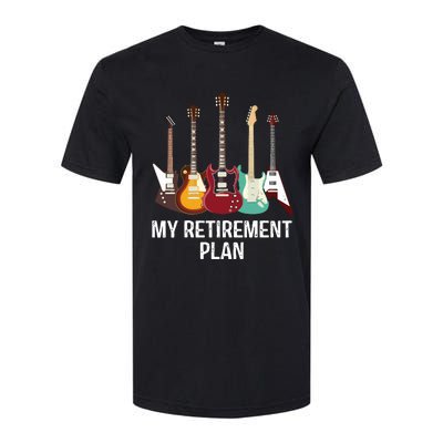 My Retirement Plan Guitar Gift Music Players Guitarist Softstyle CVC T-Shirt