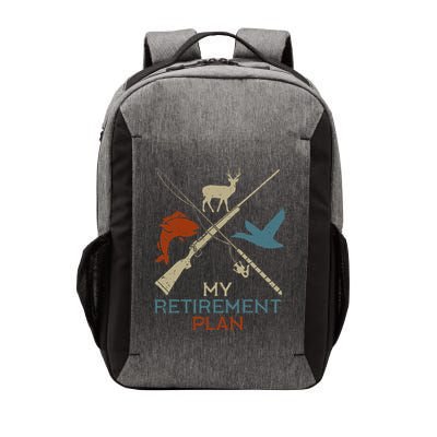 My Retirement Plan Hunting Fishing Hunter Grandfather Vector Backpack