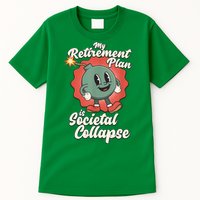 My Retirement Plan Is Societal Collapse Retro Toon Dread Tall T-Shirt