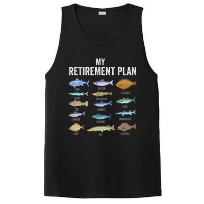 My Retiret Plan Fishing. Retiret Gift For PosiCharge Competitor Tank