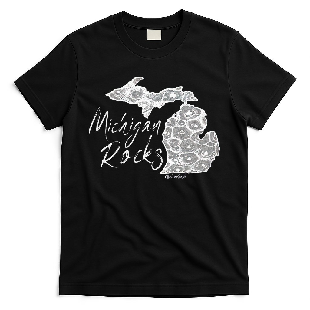 MICHIGAN ROCKS PETOSKEY STONE T-Shirt