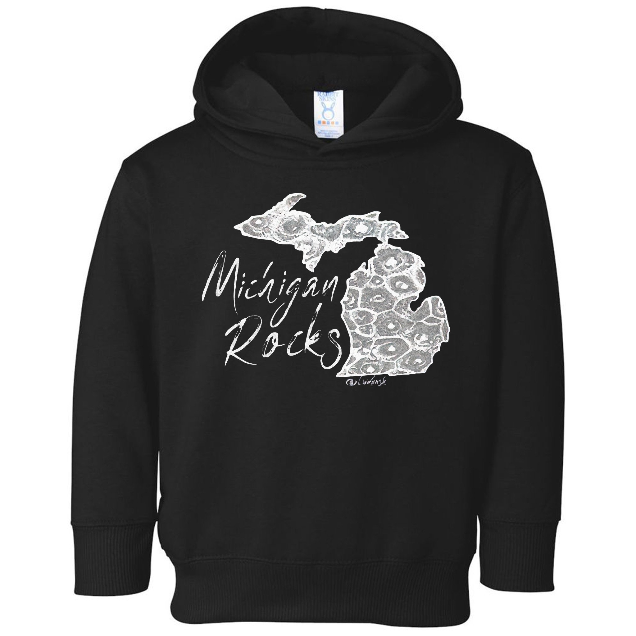 MICHIGAN ROCKS PETOSKEY STONE Toddler Hoodie