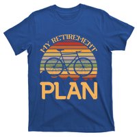 My Retiret Plan Funny Cycling Retired Bicycle Gift T-Shirt