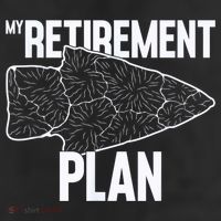 My Retirement Plan Arrowhead Hunting Flintknapping 11oz C Handle Ceramic Mug