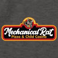Mechanical Rat Pizza & Child Casino Vector Backpack