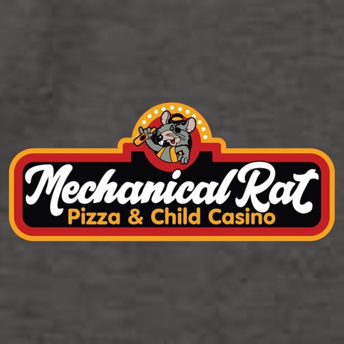 Mechanical Rat Pizza & Child Casino Vector Backpack