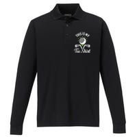 My Retirement Plan Golfer Golfing Golf Player Golf Course Performance Long Sleeve Polo