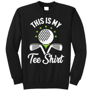 My Retirement Plan Golfer Golfing Golf Player Golf Course Sweatshirt