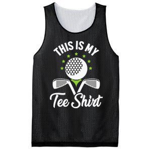 My Retirement Plan Golfer Golfing Golf Player Golf Course Mesh Reversible Basketball Jersey Tank