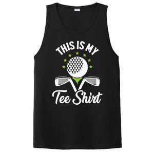 My Retirement Plan Golfer Golfing Golf Player Golf Course PosiCharge Competitor Tank