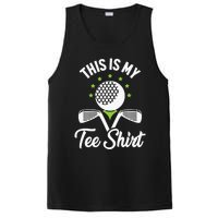 My Retirement Plan Golfer Golfing Golf Player Golf Course PosiCharge Competitor Tank